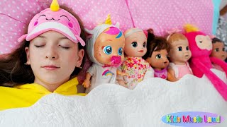 Ten in the Bed nursery rhyme song from Kids Music Land