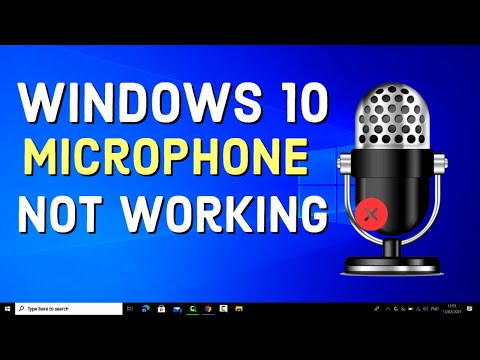 Fix Microphone Not