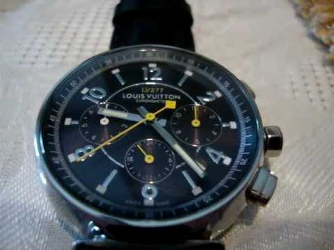 Louis Vuitton Unisex Chronograph Watch - eBay - TAYLORGERSH - LV277 - YouTube