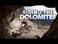 No room for mistakes highalpine mtb in the dolomites with tom oehler