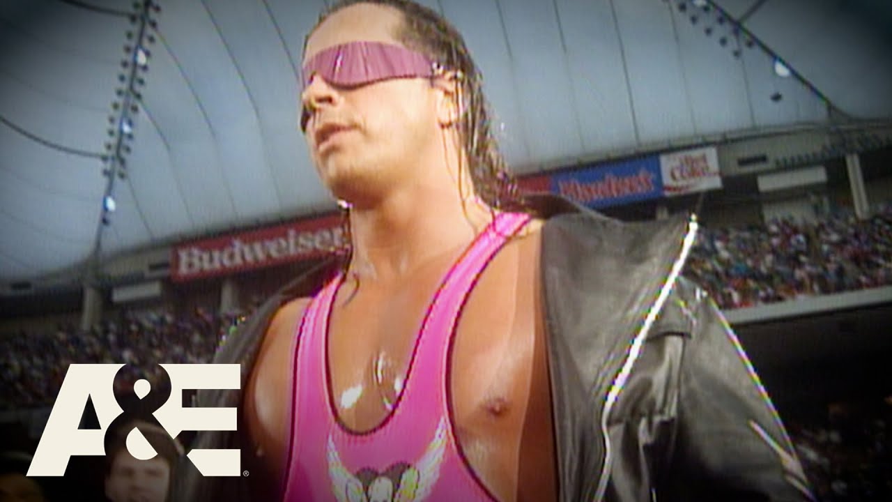 Hitman Bret Hart WWE Superstar Leather Jacket - CelebsCostumes
