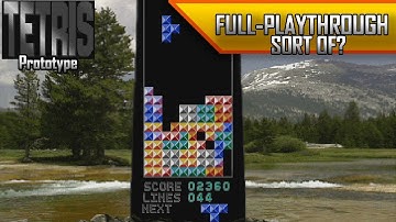 "FULL" PLAYTHROUGH: Tetris Prototype (Philips CD-I)