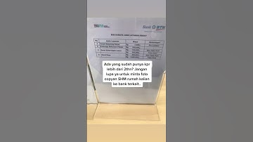 Thumbnail of KPR sudah lebih dari 2 tahun jangan lupa minta foto copy SHM nya #kpr #rumahsubsidi #shorts