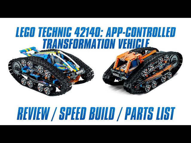 LEGO Technic App-Controlled Transformation Vehicle 42140 Model