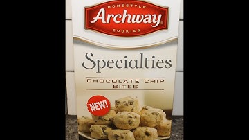 Archway Specialties: Chocolate Chip Bites Review