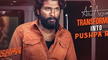 Icon stAAr Allu Arjun Transforming into #PushpaRaj | Making Video | #PushpaTheRise | Sukumar