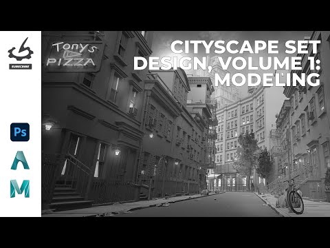 Cityscape Set Design, Volume 1: Modeling with Tony Ianiro