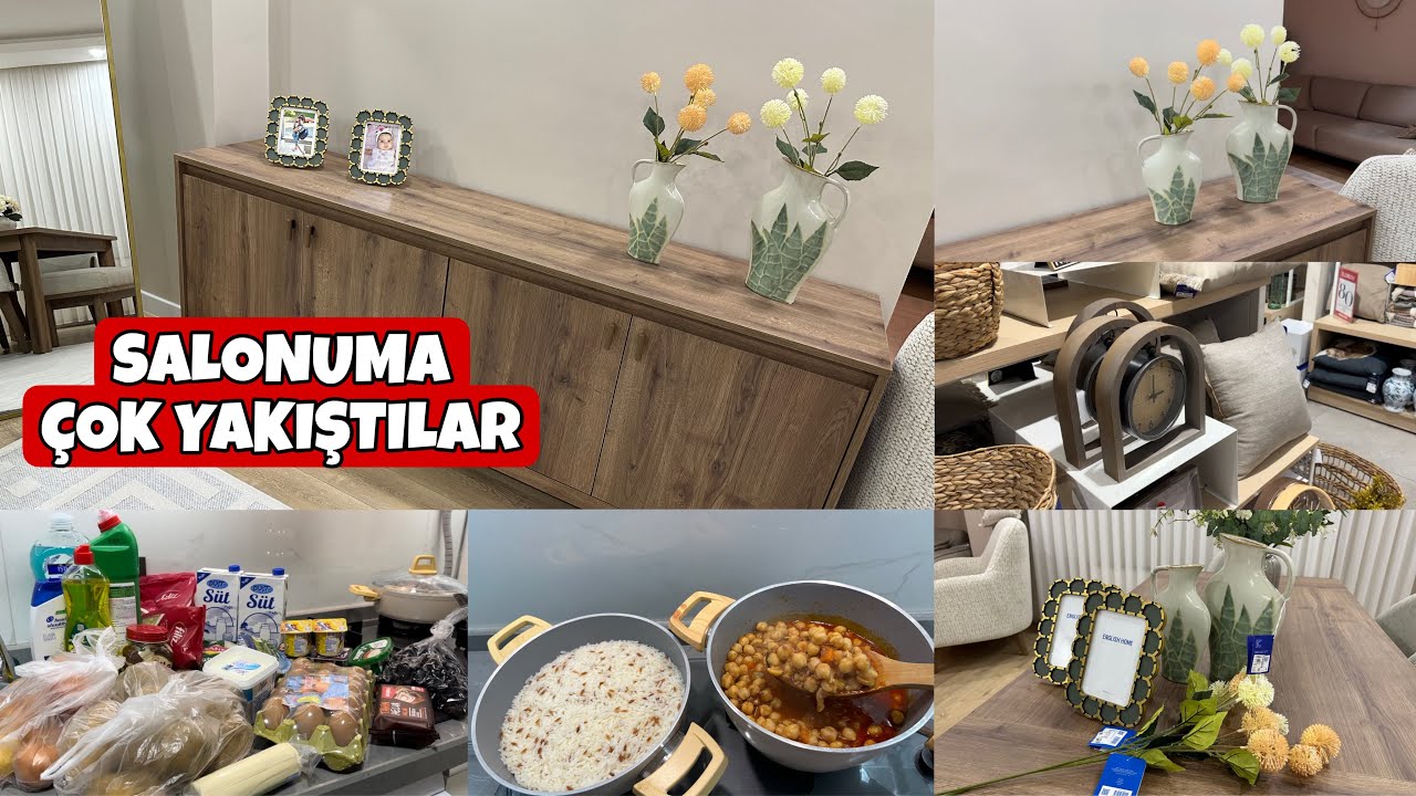 KARAR VERDİM VE ALMAYA GİTTİM😍UMDUĞUMDAN GÜZEL OLDULAR✅MARKET ALIŞVERİŞİMİZ😇ENGLİSH HOME ALIŞVERİŞİ