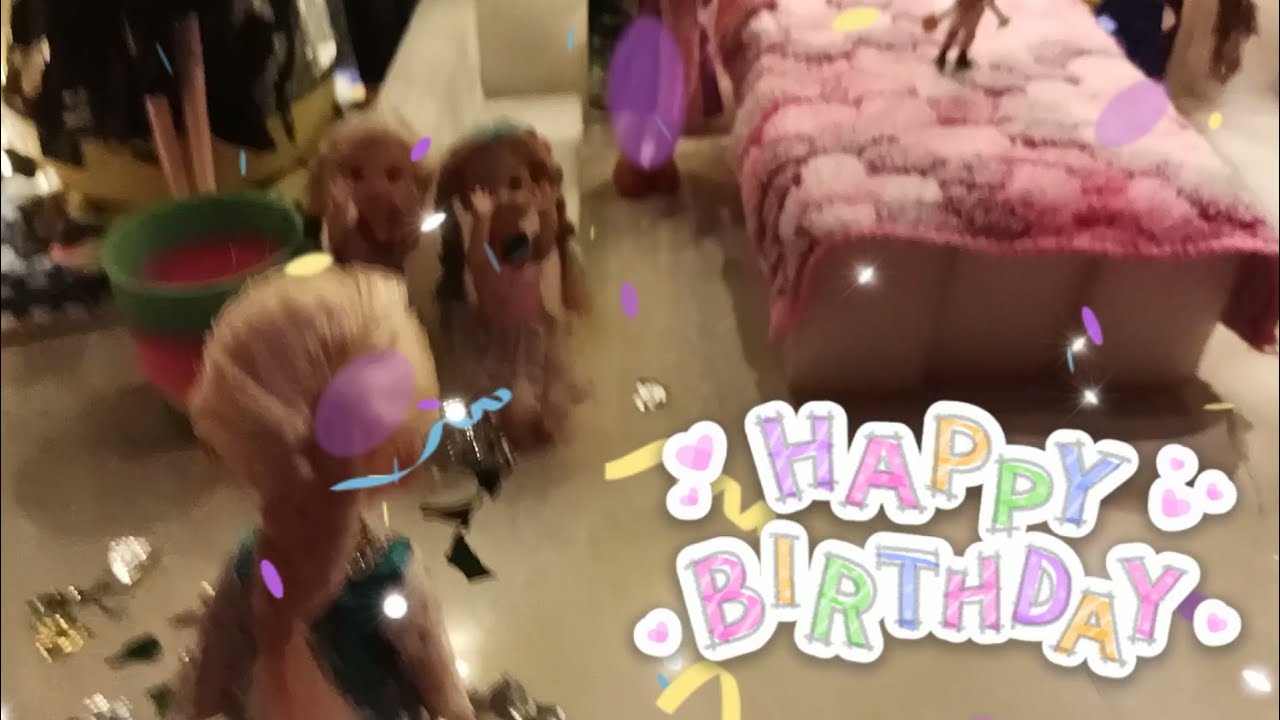 HAPPY BIRTHDAY ELSIA ️🎂 open gifts 🎁 friends ️ YouTube