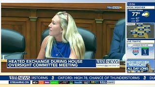Heated exchange during House Oversight Committee Meeting
