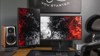 The BEST monitor for your desk setup under $1000? | BenQ PD3205U Review