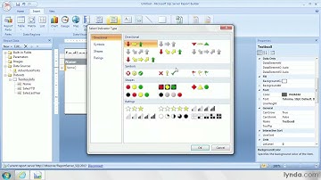 SQL Tutorial - Adding indicators to a report in Reporting Services