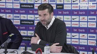 Luka Elsner après Genk - Standard