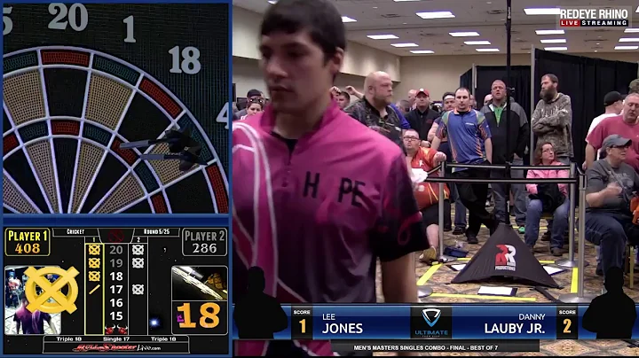 Indiana State Darts - Masters Singles Final - Lauby vs Jones