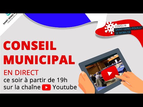 Conseil Municipal Saint-Genis-Pouilly Juillet 2022