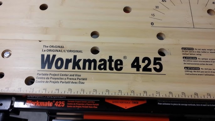 Getting the Most Out of Your Workmate 425 Part 1 