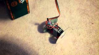 Cd Bot Driven By 2 Full Rotation Servos