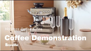 Coffee Demonstration | Holidaze Coffee &amp; Tea: Barista&#39;s Favorite Holiday Drinks | Breville USA
