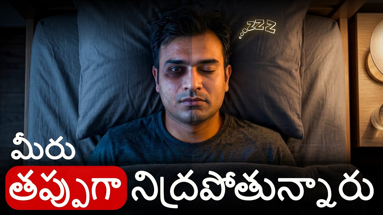 You are Sleeping Wrong | Must watch video | Prof. Ravindrababu Ravula