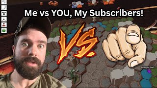 I Play Heroscape Against One of My Subscribers! Elementals vs Vipers, Tabletop Simulator Match