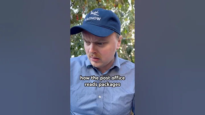 how the post office reads packages