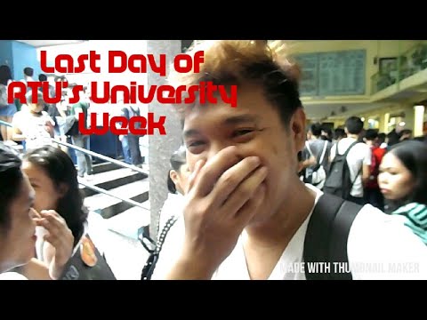 RandomVlog 04: RTU's U-Week|Vlog Rush