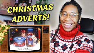 AMERICAN REACTS TO VINTAGE UK CHRISTMAS ADVERTS FOR THE FIRST TIME!!! 🎄🥹