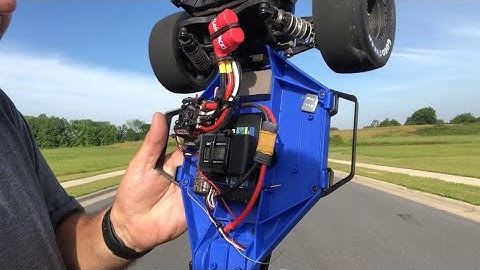 No Prep RC Drag Racing chassis tuning and speed test