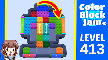 Color Block Jam Level 413 Solution Walkthrough