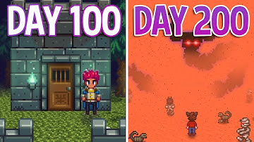 I Played 200 DAYS of Modded Stardew Valley