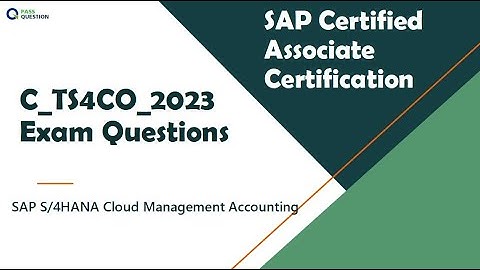 C_TS4CO_2023 SAP S/4HANA Cloud Management Accounting Real Questions
