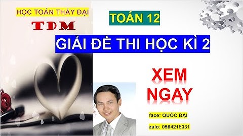 Đề thi thử toán học kì 2 lớp 12 năm 2024