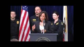 Attorney General Kamala D. Harris Announces New eCrime Unit Targeting Technology Crime - Part 1