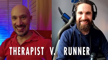 Beating Plantar Fasciitis and Shin Splints. Runner explains to Therapist.