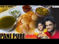 Pani Puri Preparation-పానీ పూరి తయారీ విధానం-Street Food Golgappa-Gupchup Recipe In Telugu