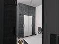 Complete master room makeover 😳🔥 Wardrobe, bed &amp; flush door 💯”