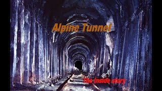 Alpine Tunnel The Inside Story  tunnel interior taped just before cavein and seal in 1992