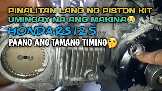 PAANO MAG TIMING NG HONDA RS125 | FROM STO.TOMAS PANGGASINAN