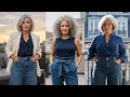 11 Ideias De Looks Elegantes Com CALÇA JEANS Para Mulheres 60