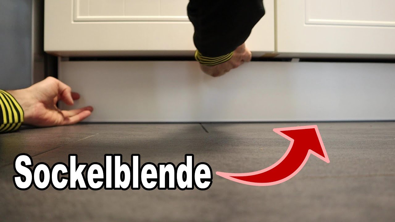Wunderschne Sockelblende Kche Selber Machen Bilder