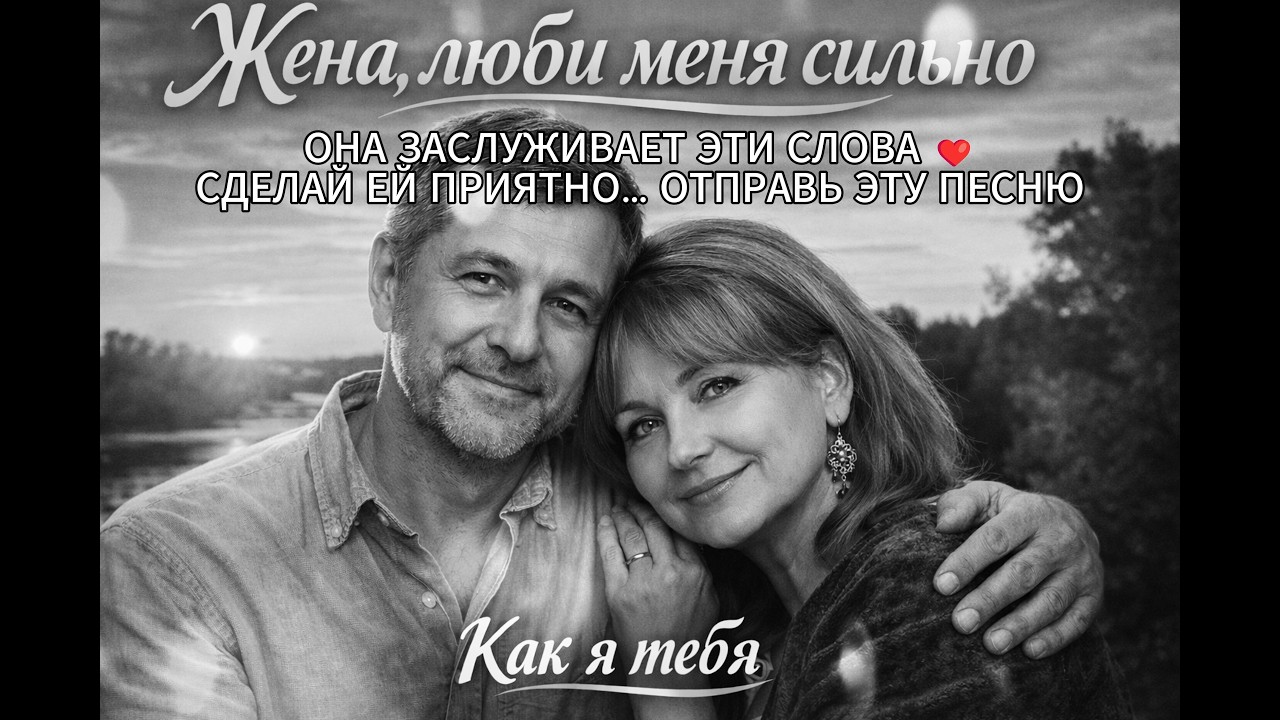 ЖЕНА, ЛЮБИ МЕНЯ СИЛЬНО ❤️ Душевная песня о настоящей любви | Шансон 2026