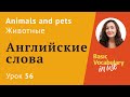 Урок 56 - Animals and pets. Животные