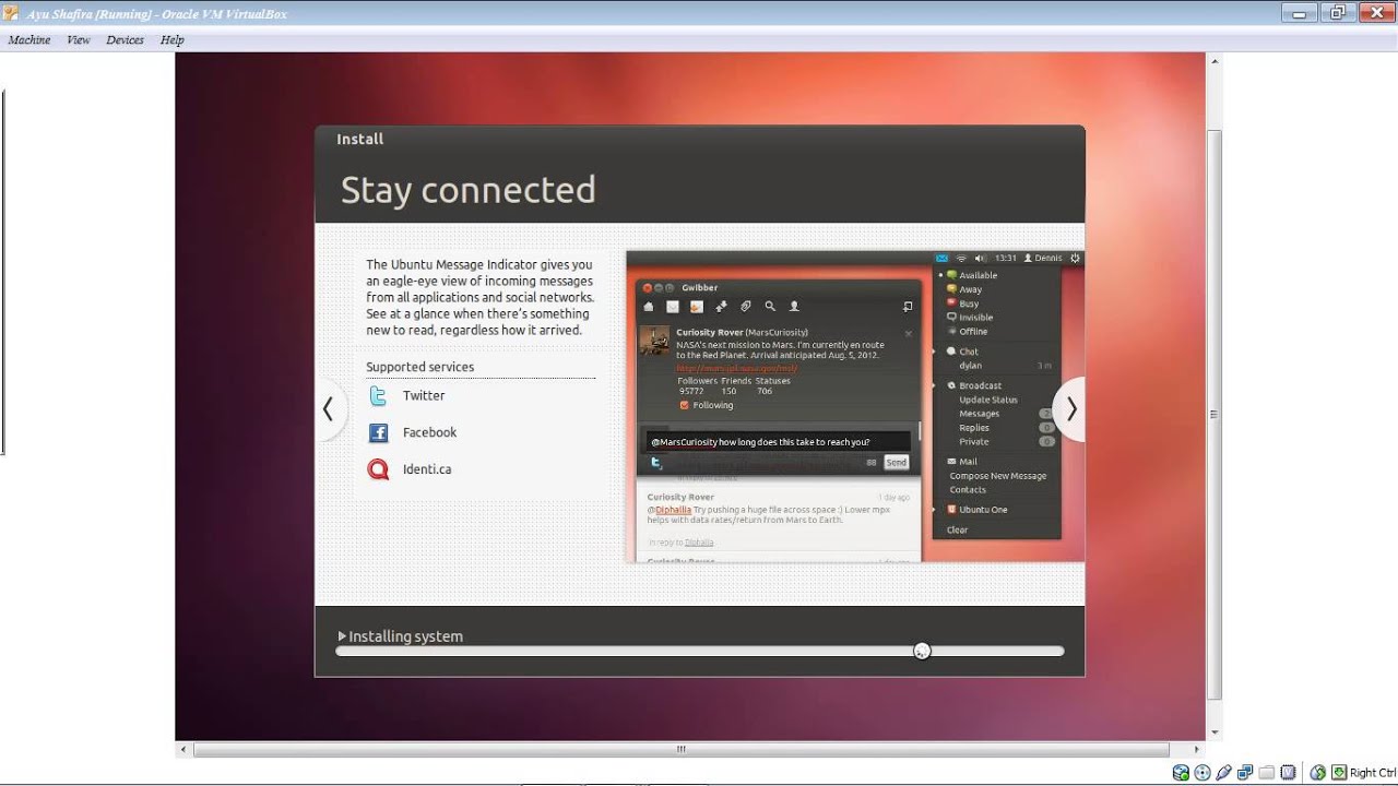Message linux. Linux youtube. Linux ютуб. Установка Virtual Cable YF Ubuntu.