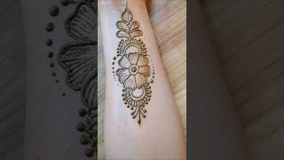 simple and beautiful mehandi design #mehndi #henna #bridalmehndi #viralshorts