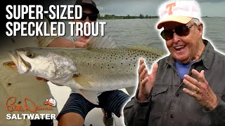 Super-sized Speckled Trout | Bill Dance Saltwater