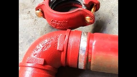 How To : Grooved Pipe Joining Technology #piping #diy #sprinkler #groovedpipefittings