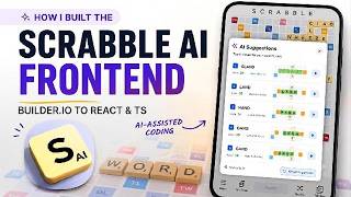 Scrabble AI Assistant: How I Built an AI App Frontend with ZERO Design Skills using Builder IO screenshot 5