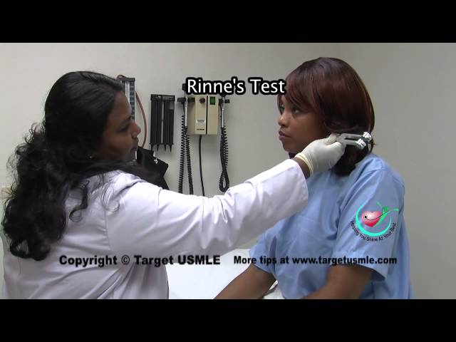 Ear Examination With Weber And Rinne Test Youtube Tinnitus: The Sound