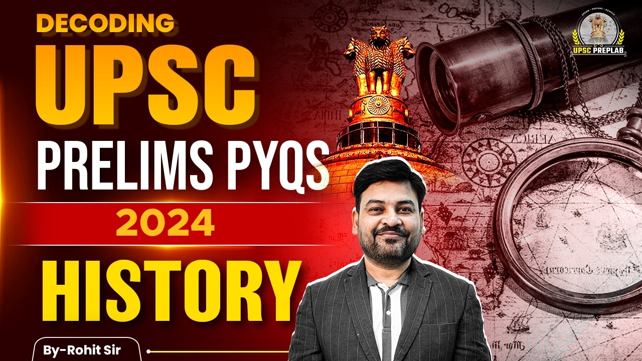 UPSC History PYQ Prelims 2024 | UPSC PYQ Analysis 2024 | History by ...