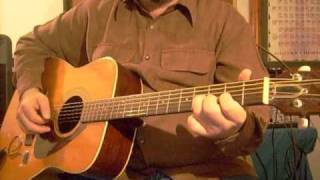 Video thumbnail of "Will the Circle be Unbroken - Gospel Guitar instrumental Played on an accoustic in G"